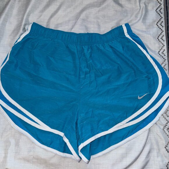 Women's Blue Nike Shorts - Picture 1 of 2